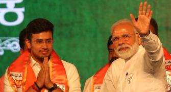 BJP's Tejasvi Surya is young but no novice in politics