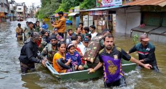Floods wreak havoc in Maharashtra, K'taka, Kerala