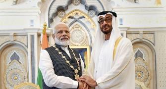 UAE honours Modi with highest civilian award