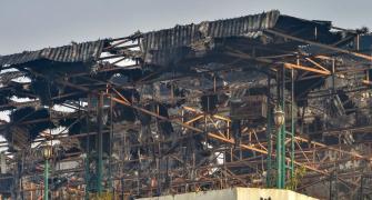 Massive fire at Delhi hotel kills 17; GM, manager arrested