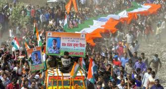 PHOTOS: India bids tearful farewell to Pulwama martyrs
