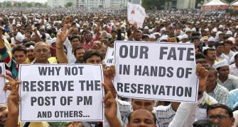 You won't need reservation after 25 years if...