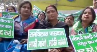 Ram Vilas Paswan's daughter protests 'angootha chhap' jibe at Rabri Devi