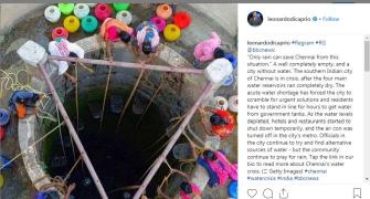 Leonardo DiCaprio laments water crisis in Tamil Nadu