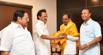 Third front? KCR meets Stalin in Chennai