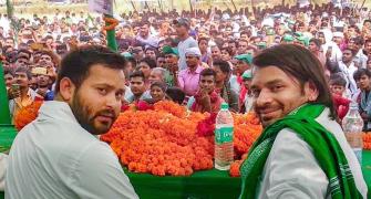 For sister Misa, Lalu's squabbling sons come together