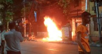 After violent clashes, Mamata and BJP in war of words