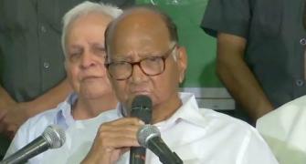 'Will sit in Oppn': Pawar rules out tie-up with Sena