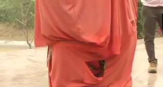 Swami Vivekananda's statue defaced at JNU