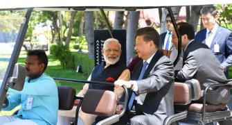 Gifts, beach stroll: Day 2 of Modi-Xi summit