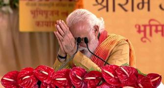 Wait of centuries has ended: PM after 'bhoomi pujan'