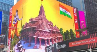 SEE: Digital display of Lord Ram at Times Square