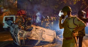 Riot-hit areas of Bengaluru resemble war zone
