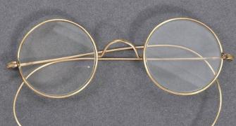 Gandhi's iconic glasses sold for Â£260,000 in UK