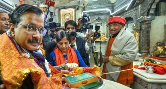 Delhi BJP chief alleges Kejriwal defiled Hanuman idol