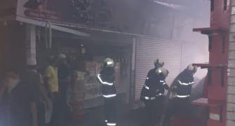 SEE: Fire at Mumbai's iconic Crawford Market