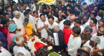 Who after Anbazhagan in DMK?