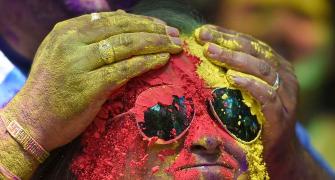 PHOTOS: Indians celebrate Holi amid coronavirus scare