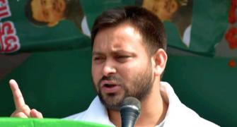 Tejashwi good boy, can lead when older: Uma Bharti