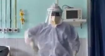 SEE: Assam doctor dances to cheer up Covid patients