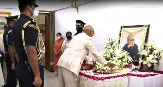 Prez, PM, others pay last respects to Pranab Mukherjee
