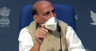 Opposition members' conduct in RS shameful: Rajnath