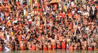 PIX: What Covid? Thousands gather at Kumbh mela