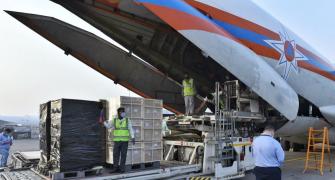 COVID: Russian flights with aid land in India