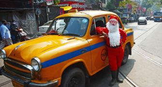 Is Santa Taking A Taxi?