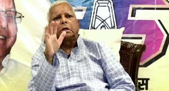 Lalu addresses RJD workers, slams Modi-Nitish duo