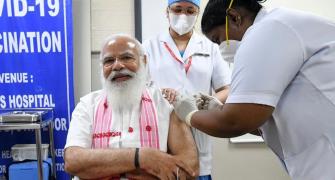'Let's make India Covid free': PM Modi takes vaccine