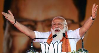 Modi's poll blitzkrieg: 20 rallies in WB, 6 in Assam