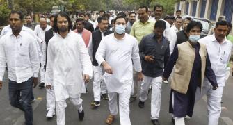 Tejashwi's remark on minister rocks Bihar assembly