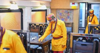 IRCTC to change waiters' saffron dress on Ramayan Exp