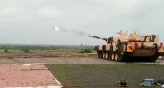 India test fires laser-guided anti-tank missiles