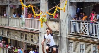 PIX: Dahi Handi celebrated after 2 yrs; 111 injured