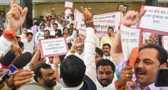 Shinde faction, opposition MLAs come to blows