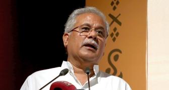 Chh'garh CM's dy secy held; political act, says Baghel