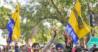 'MCD mein bhi Kejriwal': AAP ends BJP's 15-year reign