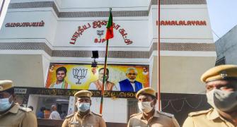 Petrol bombs hurled at Tamil Nadu BJP headquarters