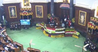 President's address sees MPs violate Covid norms