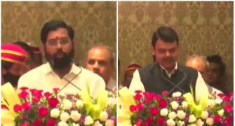 Shinde sworn in as Maha CM, Fadnavis is deputy CM