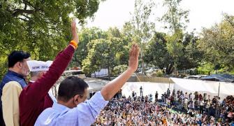Delhi, Punjab won, AAP looks to don national colours