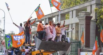 BJP bags Goa, leads in 3 states; AAP sweeps Punjab