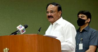 Develop Indian military into future force: Naidu