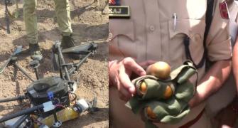 Pak drone with bombs, grenades shot down in JK