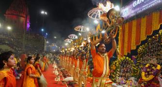 PIX: Earthen lamps light up Varanasi on Dev Deepawali