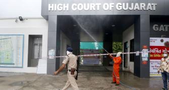 Lawyers protest transfer of Guj HC judge to Patna