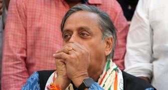 'One face before us, another...: Cong slams Tharoor