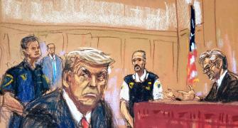 When Trump Appeared In Court